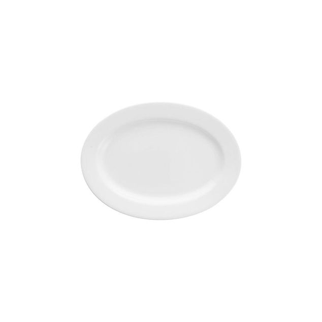GRACIA Platter with rim oval 24cm - H:20cm