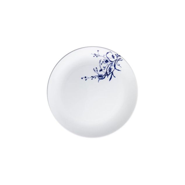 BLUE BOTANICALS Plate flat coupe - Ø27cm - H:30cm