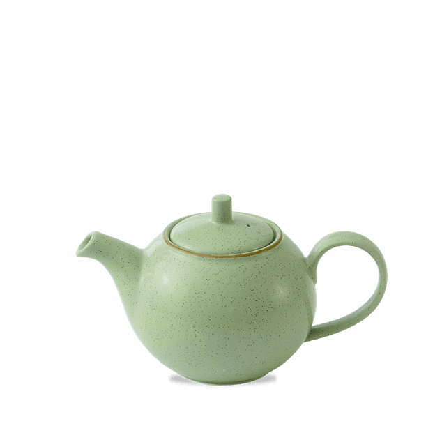 Stonecast Sage Green Beverage Pot 42.6cl H: 10.5cm