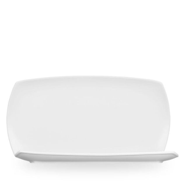Menu Porcelain Flat Rectangle Tallerken 35.5 X 19Cm