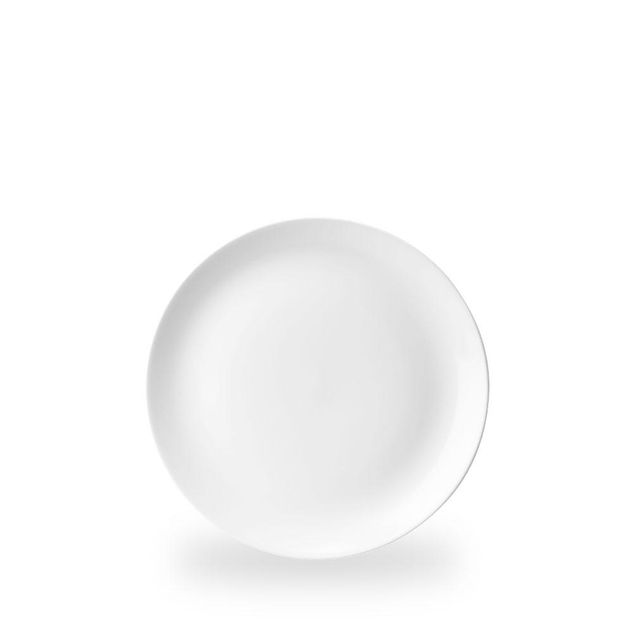 White Evolve Coupe Tallerken 21.7Cm