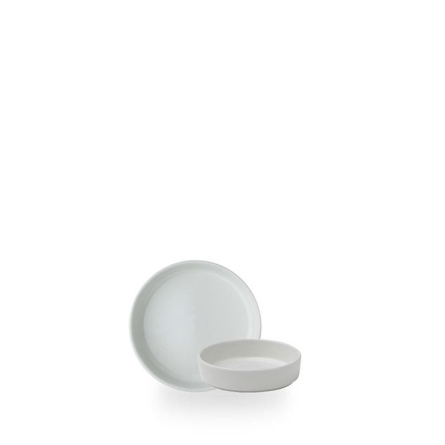 White Nourish Straight Sided Ildfast 17Cl H: 3Cm
