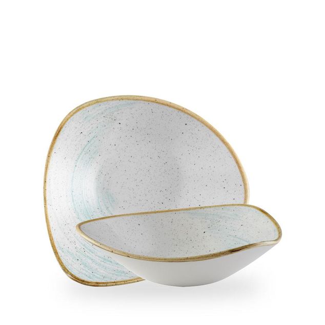 Stonecast Accents Duck Egg Lotus Bolle 23.5Cm