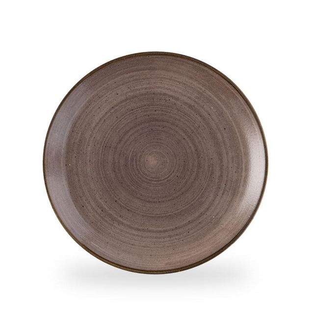 Stonecast Raw Brown Evolve Coupe Tallerken 28.8Cm