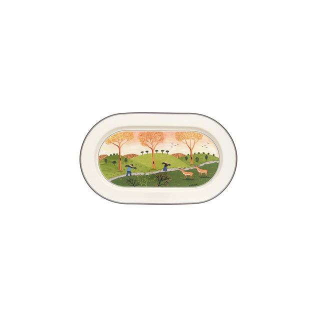 Design Naif Oval platter 945g
