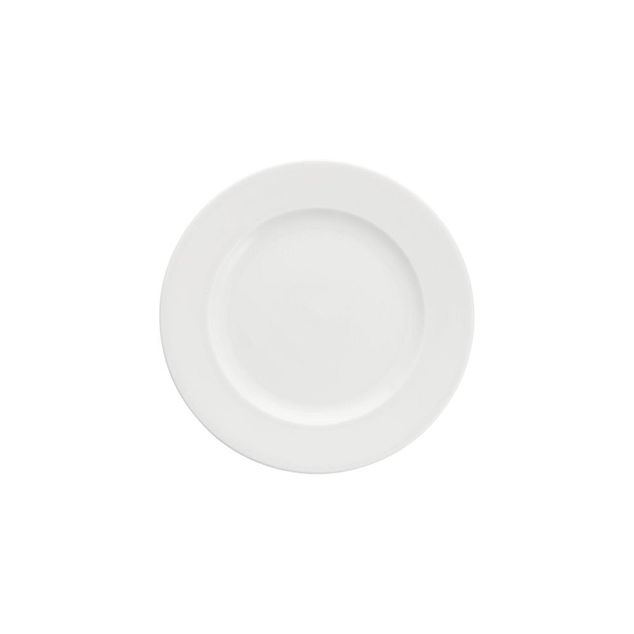 SNOW Plate flat with rim - Ø28cm - H:20cm