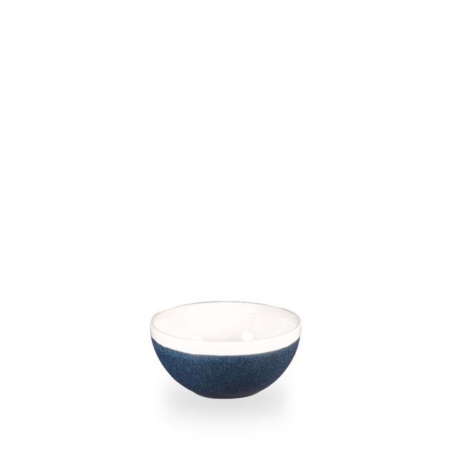 Monochrome Sapphire Blue Soup Bolle 13.2 X 6.3Cm