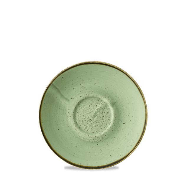 Stonecast Sage Green Cappuccino Saucer 15.6cm