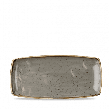 Stonecast Grey Oblong Tallerken 29.5Cm