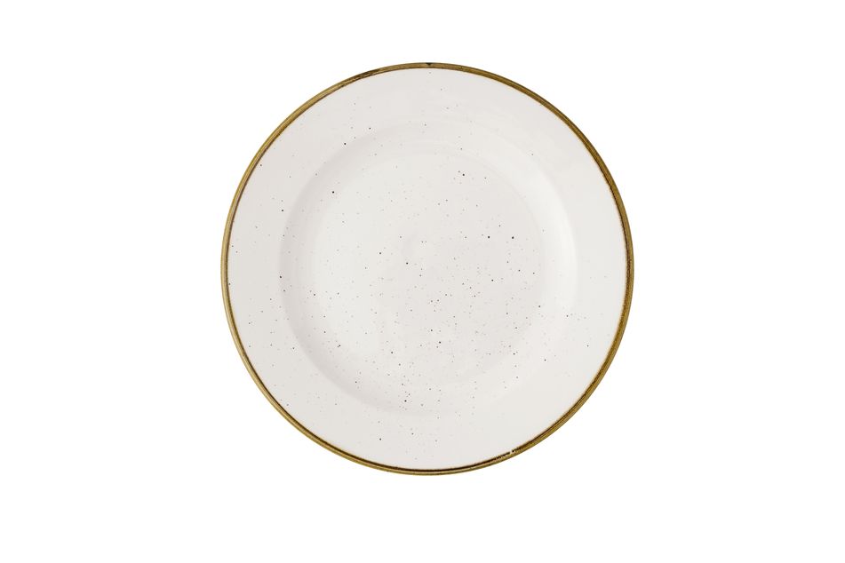 Churchill Stonecast Barley White / Profile Plate / 27.6cm