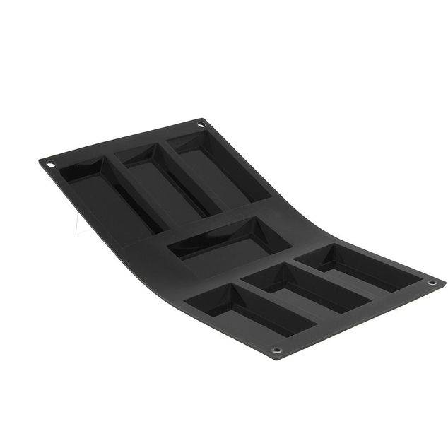 Moul Flex-Silicone Molds-17,5X30 Cm - 7 Financiers