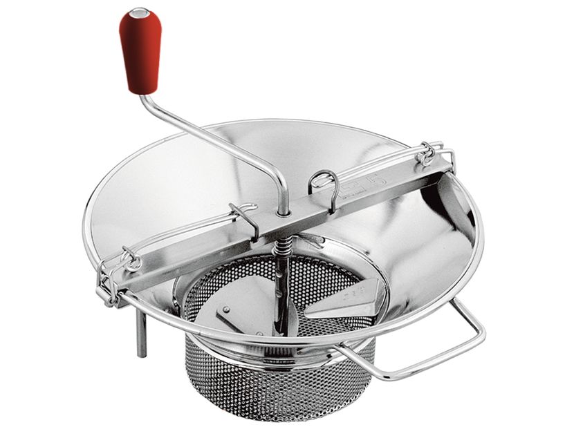 Louis Tellier Professional tinned food mill n.5 - without sieve