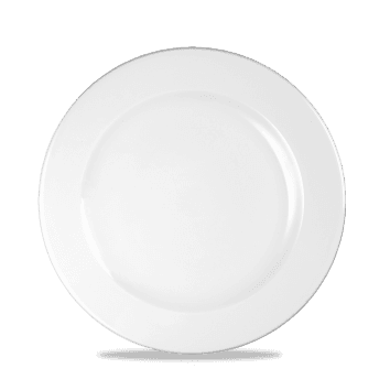 White Profile Tallerken 23.4Cm