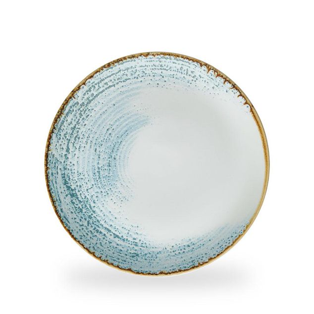 Homespun Accents Aquamarine Evolve Coupe Tallerken 28.8Cm