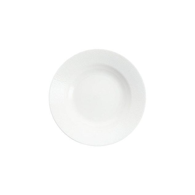 AMANDA WHITE Plate deep with rim - 475ml - Ø27,2cm