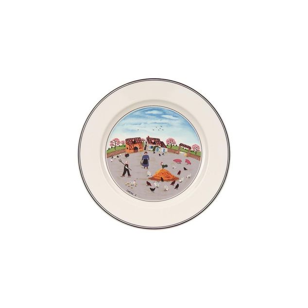 Design Naif Salad plate Poultry farm 20,9 cm 360g