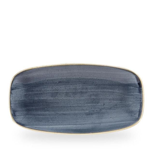 Stonecast Blueberry Chefs Oblong Tallerken 35.5 X 18.9Cm