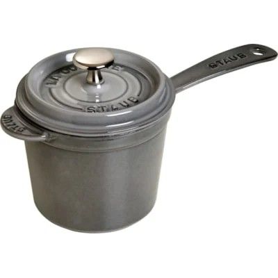 Staub Saucepan Ø14cm Grå 1,19 1iter Støpejern