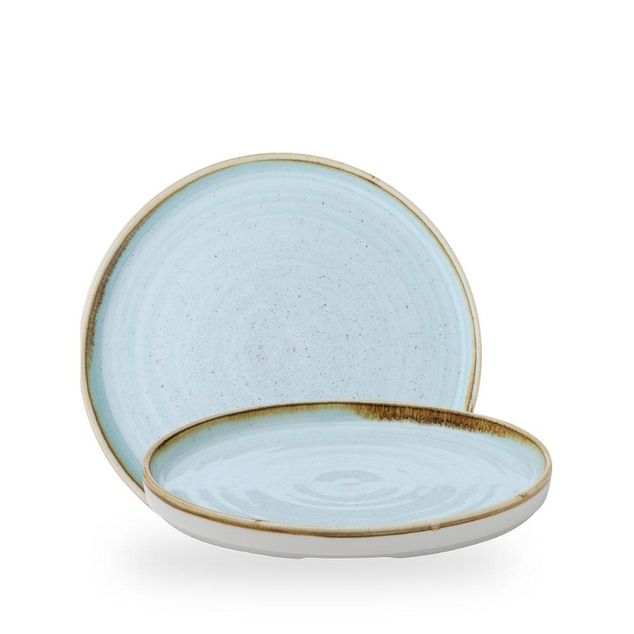 Stonecast Duck Egg Walled Tallerken 26Cm