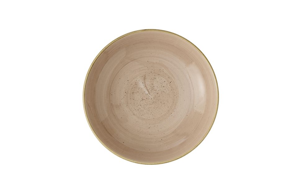 Stonecast Truffle Evolve Coupe Bowl 24.8cm