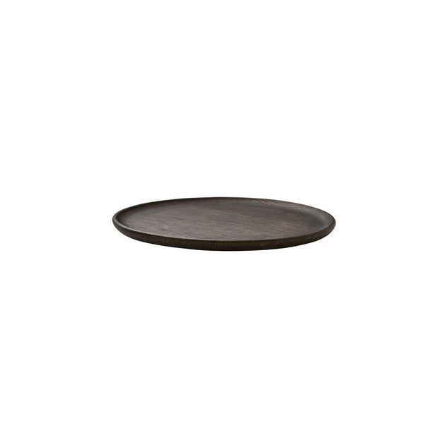 NIVO GLAS Wooden Plate - Ø22,3cm - H:15cm