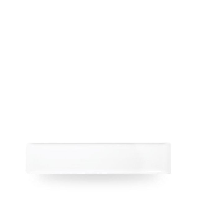 Alchemy Balance White Rectangle Buffet Fat 46 X 10Cm