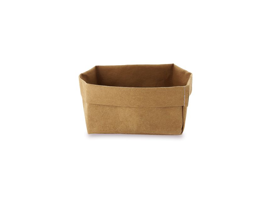Bread Bag, Medium 16X16X9Cm Cellulose Havana