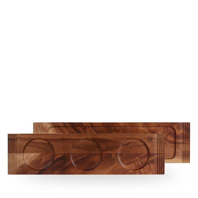 Wood Double Handle Board 49.5 X 13Cm