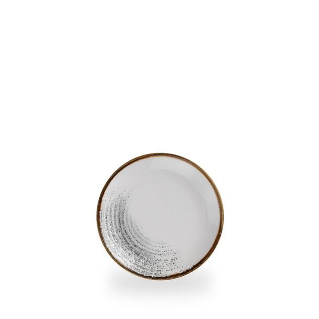Homespun Accents Jasper Grey Evolve Coupe Tallerken 16.5Cm