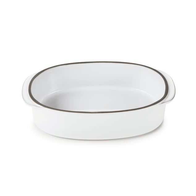 Caractere Rektangulæroblong Ildfast 19X13Cm White Cumulus