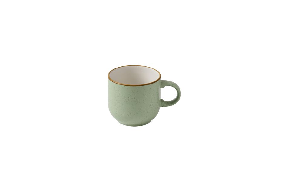 Stonecast Sage Green Bubble Mug * 44cl H: 9cm Dia: 9.5cm