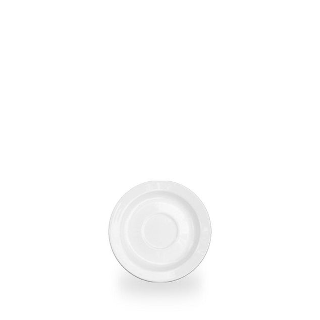 White Profile Saucer 12.8Cm