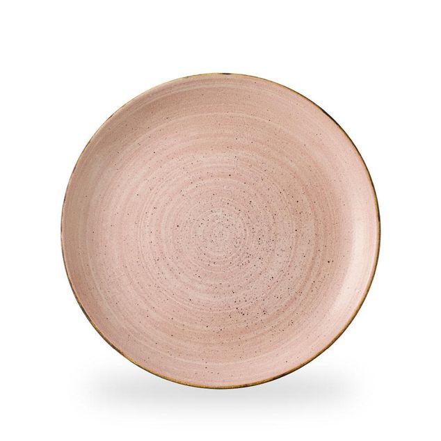 Stonecast Raw Terracotta Evolve Coupe Tallerken 28.8Cm