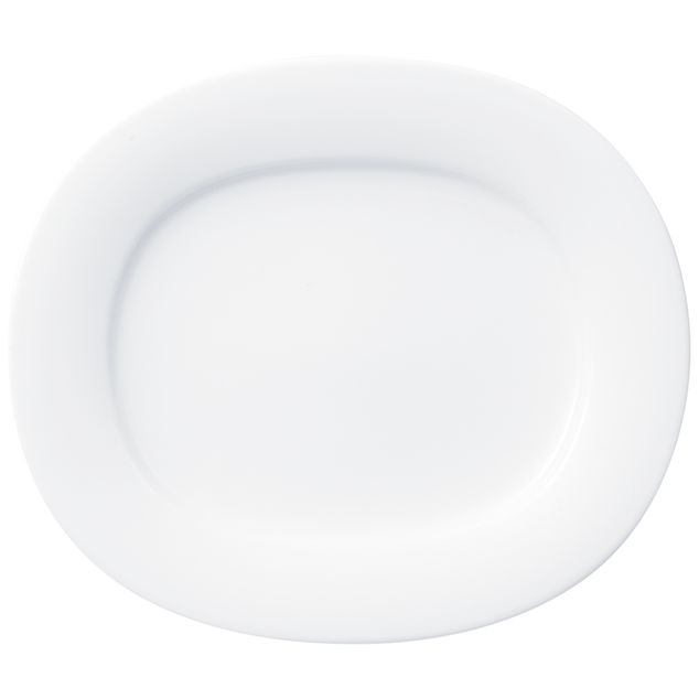 Affinity Oval flat plate 165x145mm