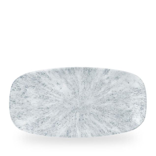 Stone Pearl Grey Chefs Oblong Tallerken 35.5 X 18.9Cm