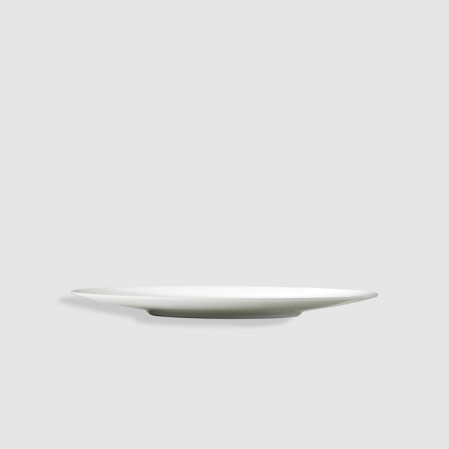 Page Blanche Chapitre 2 Coupe Plate Flat 27cm White