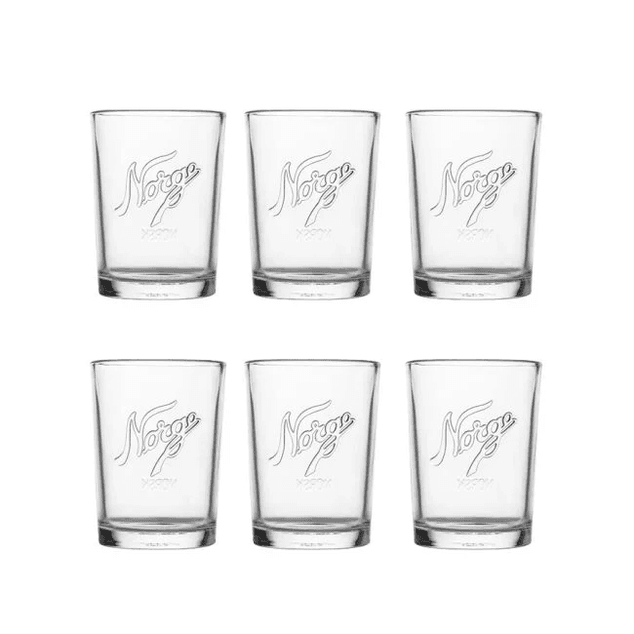 Porsgrund Vannglass 250 Ml. 6 Pk. - Norgesglass