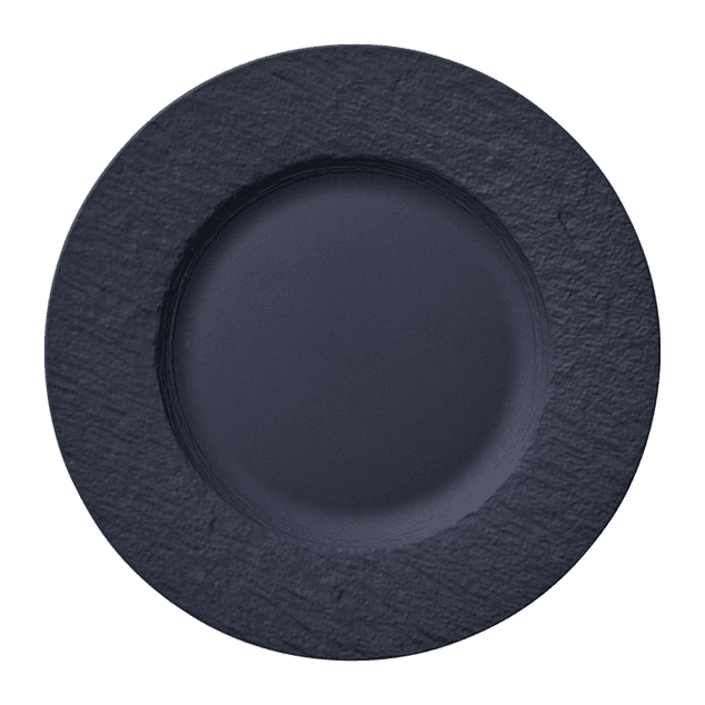 The Rock Black Shale Flat plate 220x220x20mm