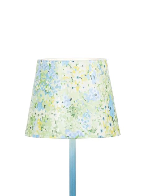 Poldina Pro Metal Cover Ø11X8,9 Cm Light Green Flowers