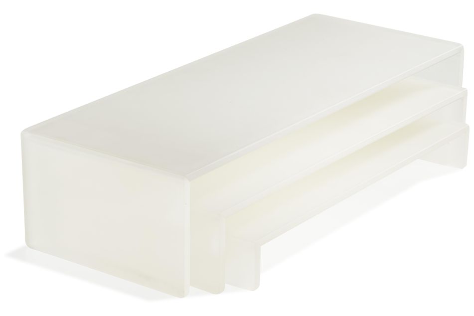 Stackable Buffet Set Nacryl White