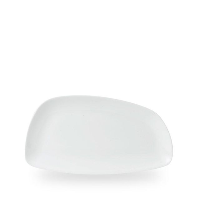 White Chefs Geo Tallerken 30 X 15.5Cm
