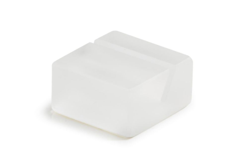 Bricks Menu Holder Nacryl White