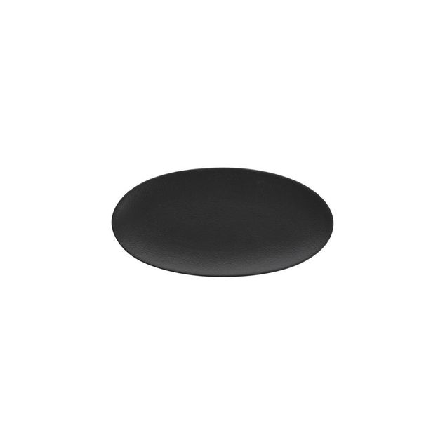 NATURE DARK Platter coupe oval 23x11,5cm - H:15cm