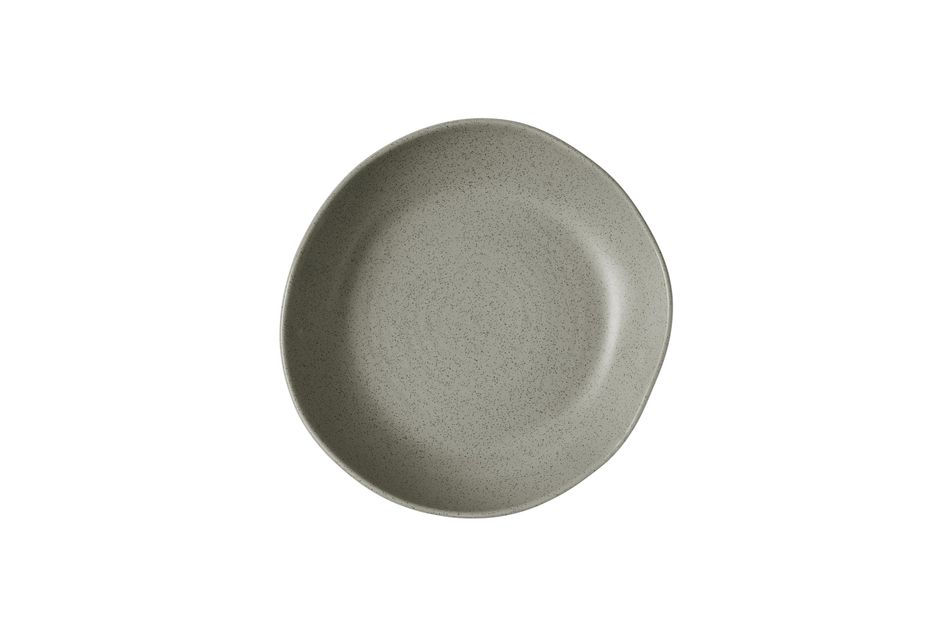 Stonecast Grey Natural Organic Deep Bowl * 21.5cm H:4.5cm 77cl