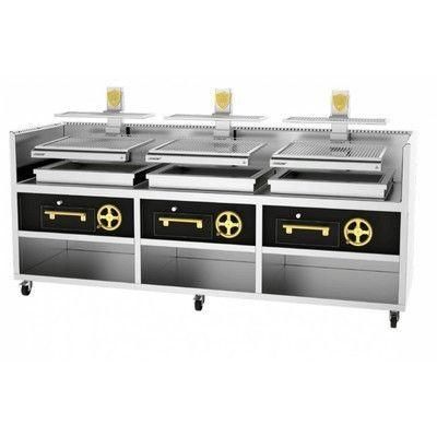 Josper Trippel Bittor Arginzoniz’S Basque Grill 2995 x 1610 x 900 mm Monoblock