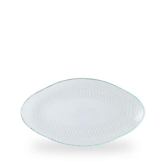 Isla Glass Clear Oval Platter 30x16,2cm