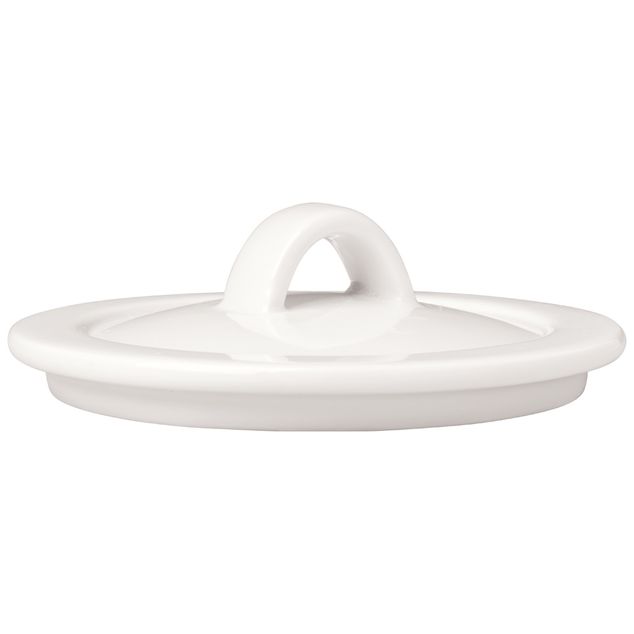 Universal white Cover sugar bowl 92mm