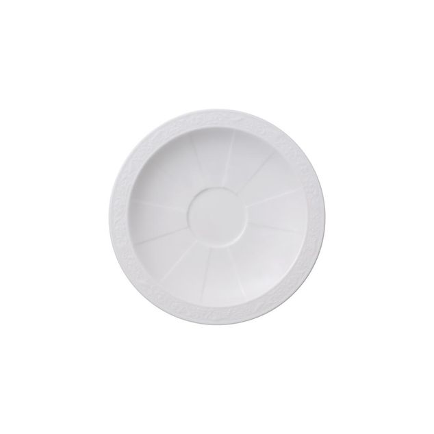 White Pearl Saucer coffee/tea cup 16 cm 180g