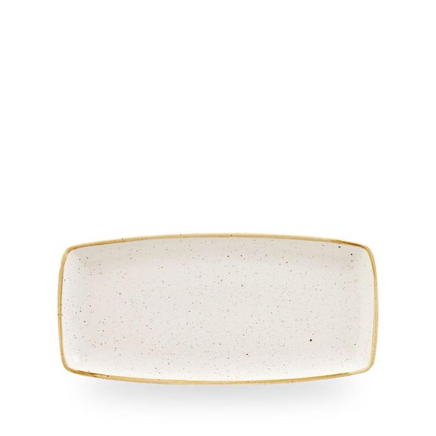 Stonecast Barley White X Kvadrat Oblong Tallerken 29.5Cm