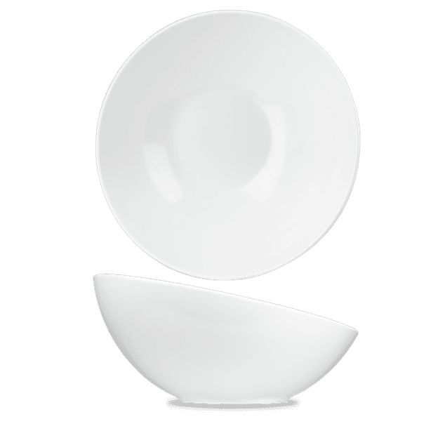 Plastic Tilt White Melamine Bolle 33 X 15.5Cm